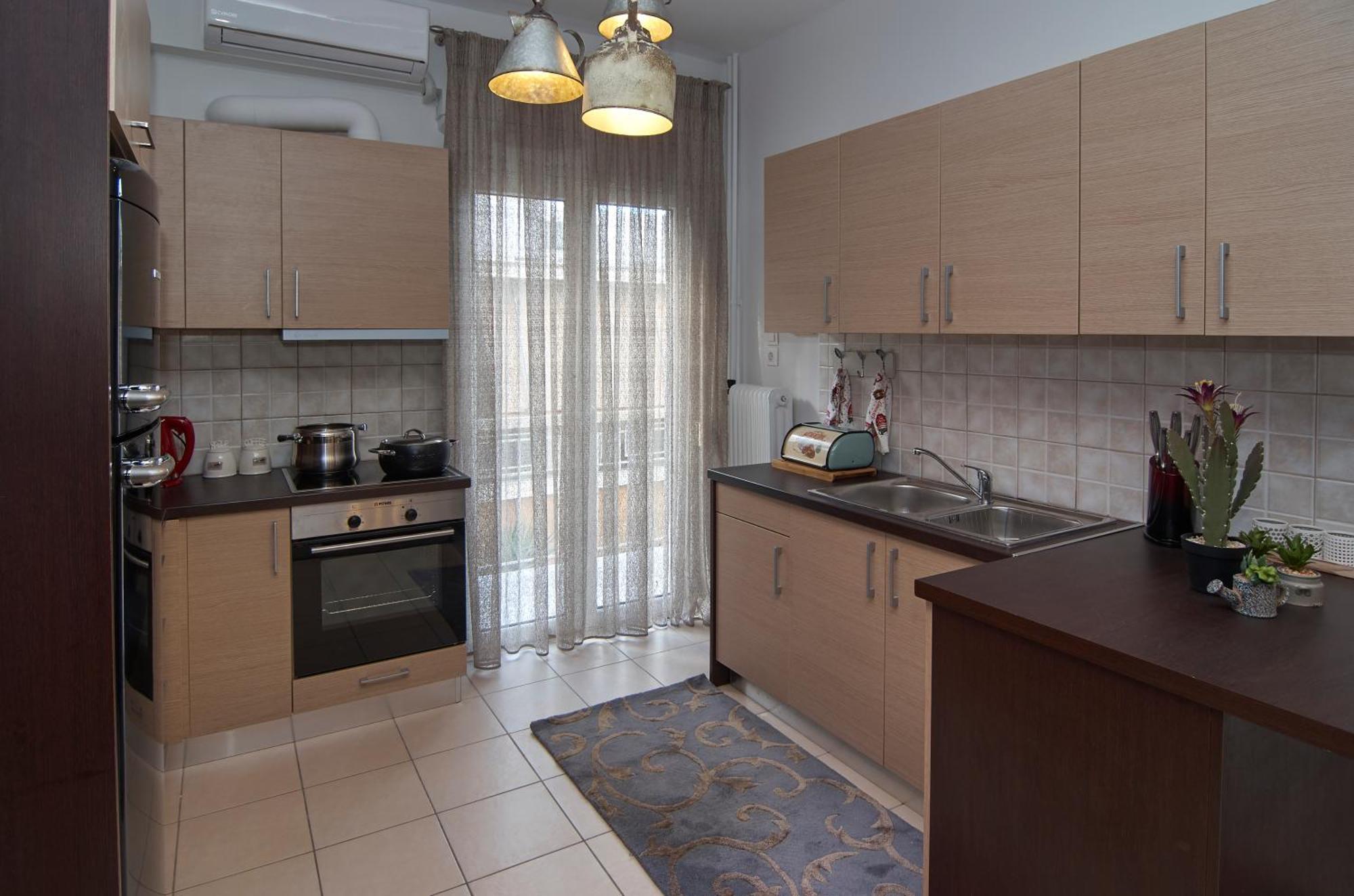 Just Athens Apt 130Sqm One Step From Metro Buitenkant foto