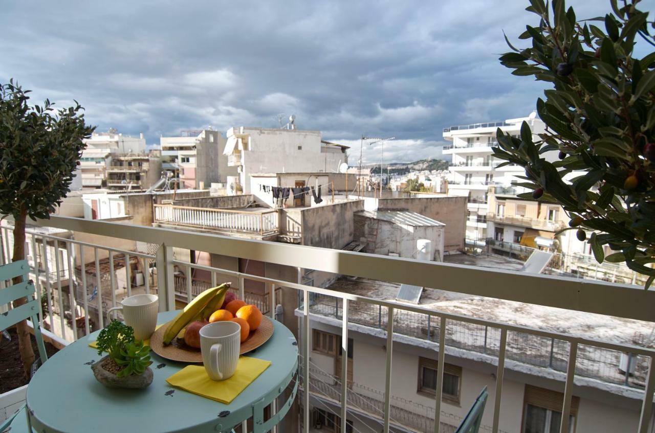 Just Athens Apt 130Sqm One Step From Metro Buitenkant foto