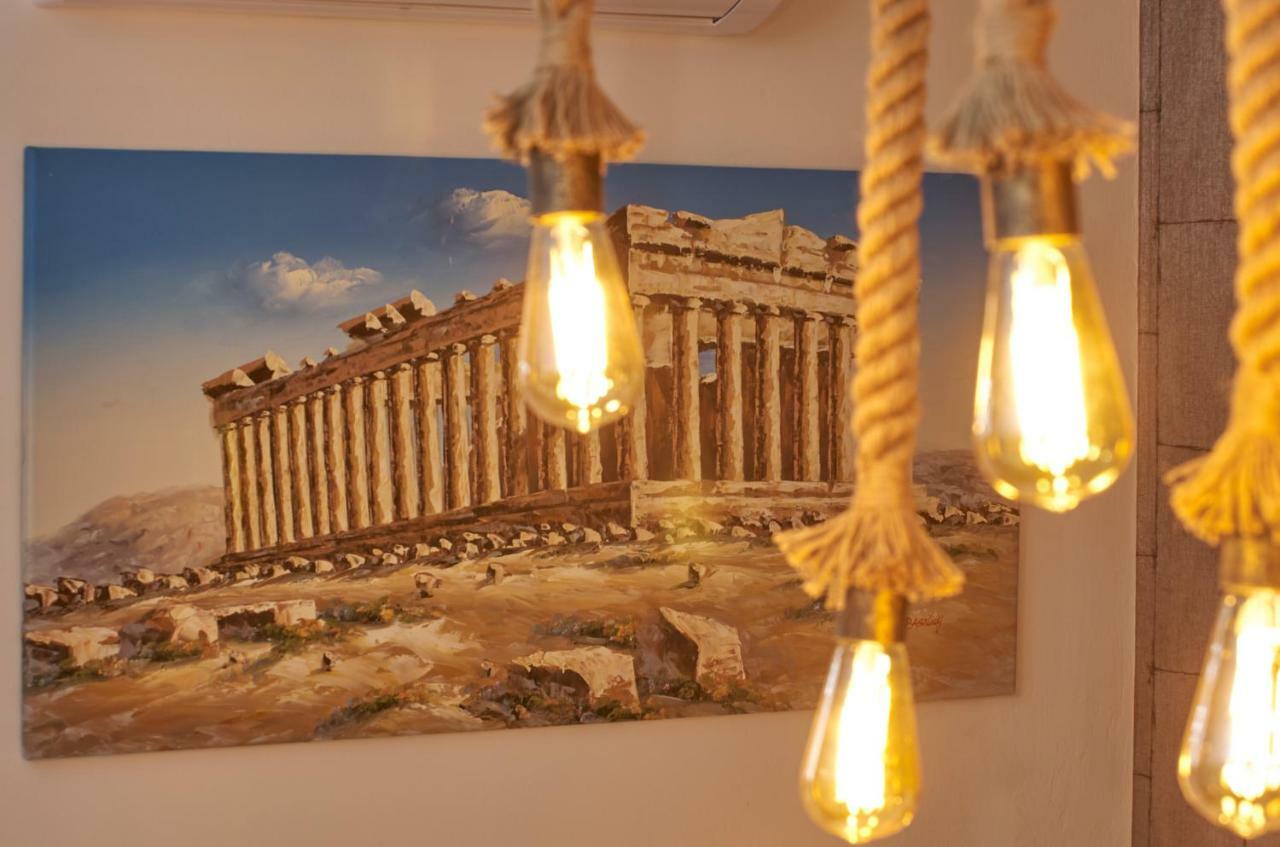 Just Athens Apt 130Sqm One Step From Metro Buitenkant foto