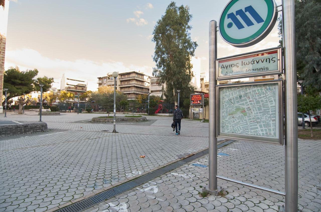 Just Athens Apt 130Sqm One Step From Metro Buitenkant foto